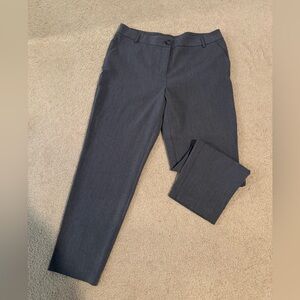 Maurices Dark Gray Straight Leg Pants